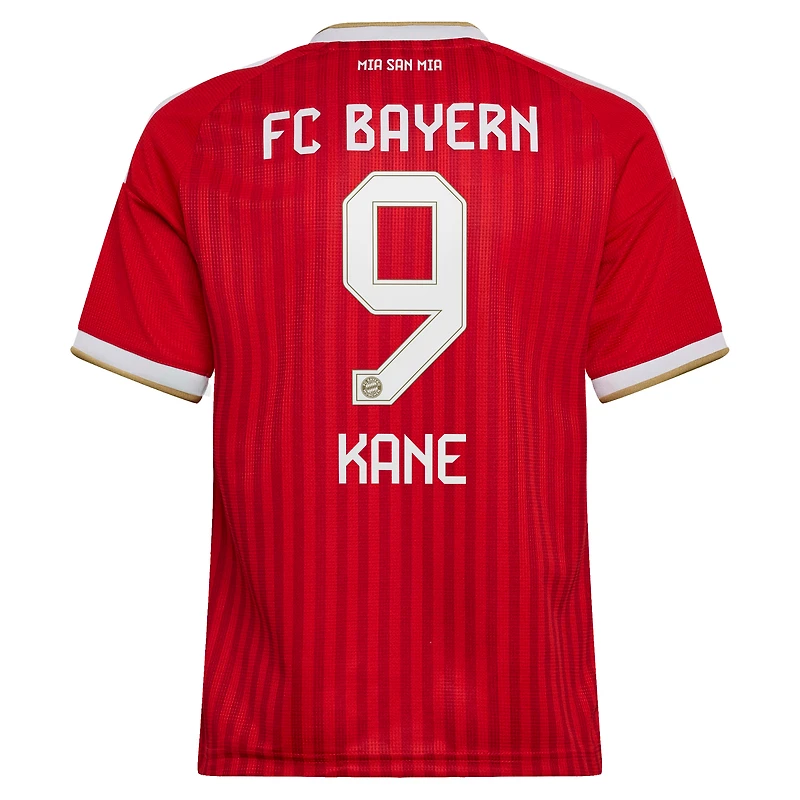 Maillot réplique domicile rouge Harry Kane Bayern Munich 2026/27 pour enfant, adidas