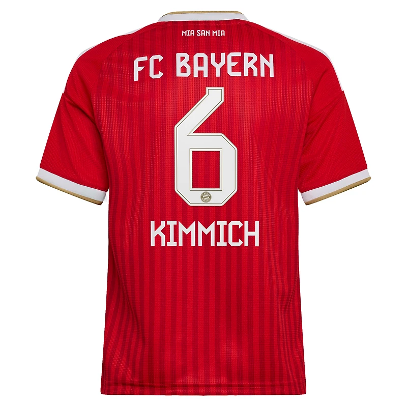 Youth adidas Joshua Kimmich Red Bayern Munich 2026/27 Home Replica Jersey