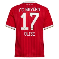 Youth adidas Michael Olise Red Bayern Munich 2026/27 Home Replica Jersey