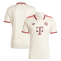 Youth adidas Originals Cream Bayern Munich 2024/25 Third Replica Jersey