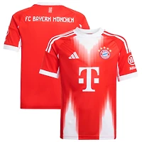 Youth adidas Red Bayern Munich 2025/26 Home Replica Jersey