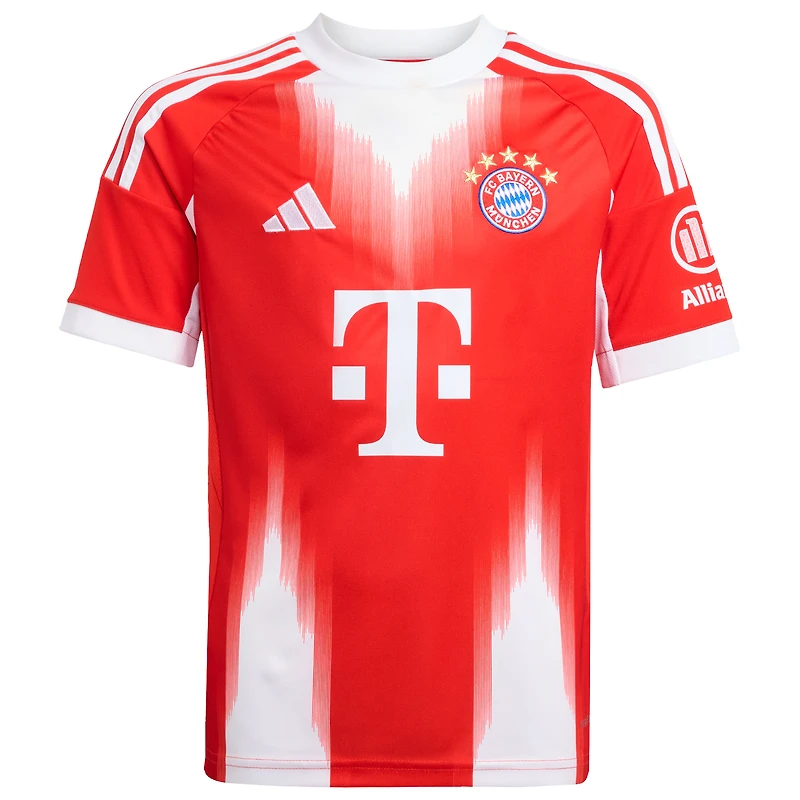 Maillot réplique rouge adidas Bayern Munich 2025/26 domicile pour jeunes