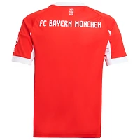 Youth adidas Red Bayern Munich 2025/26 Home Replica Jersey