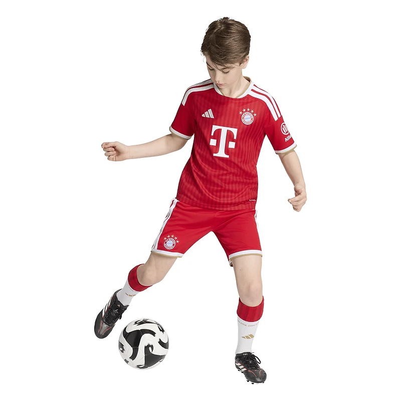 Youth adidas Red Bayern Munich 2026/27 Home Replica Jersey