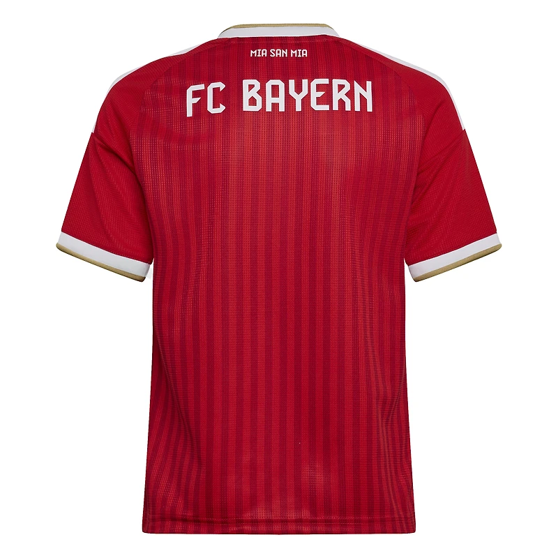 Maillot réplique domicile rouge adidas Bayern Munich 2026/27 pour jeunes