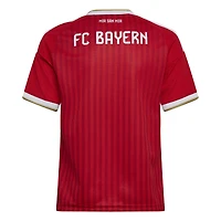 Maillot réplique domicile rouge adidas Bayern Munich 2026/27 pour jeunes