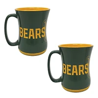 Lot de deux tasses sculptées Barista des Baylor Bears (473 ml)