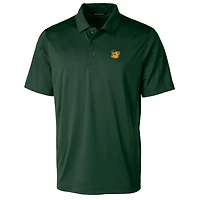 Cutter & Buck Green Baylor Bears Primary Team Logo Prospect Textured Stretch Polo