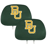 Housses d'appuie-tête imprimées Logo Brands Baylor Bears (lot de deux)