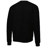 Men's Colosseum Black Baylor Bears Arch & Logo Pullover Sweatshirt