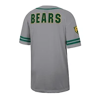 Men's Colosseum Gray Baylor Bears Free Spirited Baseball Jersey