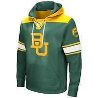 Sweat à capuche lacets Colosseum Green Baylor Bears 2.0 pour hommes