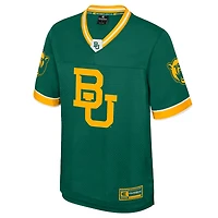 Men's Colosseum  Green Baylor Bears Nothing But The Hits Football Jersey