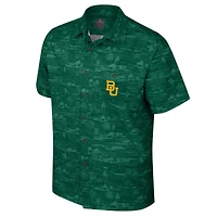 Chemise boutonnée Ozark des Baylor Bears vert Colosseum pour hommes