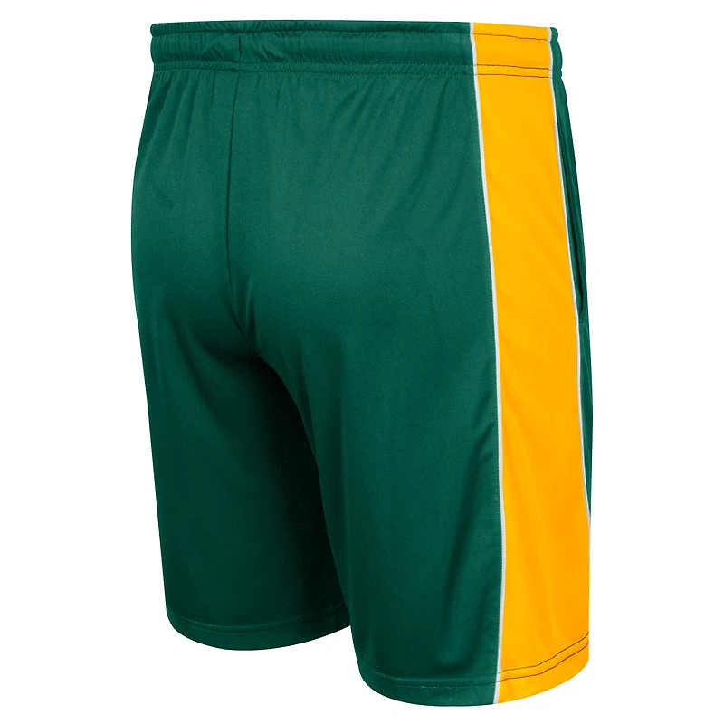 Men's Colosseum Green Baylor Bears Panel Shorts