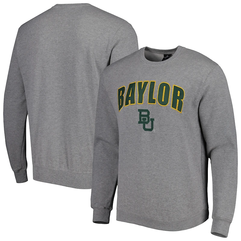 Sweat Colosseum gris chiné Baylor Bears Arch & Logo pour homme