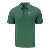 Polo recyclé extensible écologique Forge pour homme Cutter & Buck Heather Green Baylor Bears Big Tall