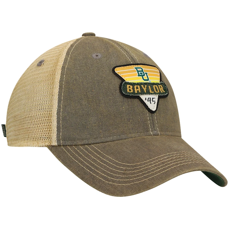 Men's Gray Baylor Bears Legacy Point Old Favorite Trucker Snapback Hat