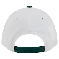 Men's New Era White/Green Baylor Bears Arch Two-Tone Rope 9FORTY A-Frame M-Crown Adjustable Hat