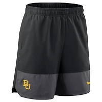 Men's Nike Black Baylor Bears 2025 Sideline Dri-FIT Shorts