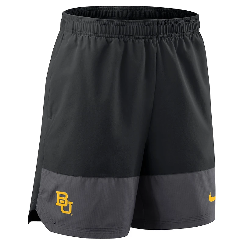 Short Nike noir Baylor Bears 2025 pour homme
