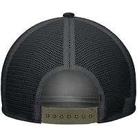 Men's Nike Camo Baylor Bears 2025 Military Appreciation Rise Adjustable Trucker Hat