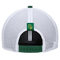 Casquette ajustable Nike Baylor Bears 2024/25 Sideline Rise Trucker pour homme, verte