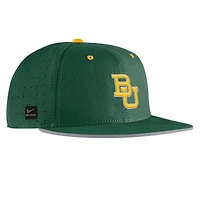 Men's Nike Green Baylor Bears 2025 On-Field True Dri-FIT Fitted Hat