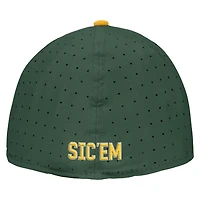 Men's Nike Green Baylor Bears 2025 On-Field True Performance Baseball Fitted Hat