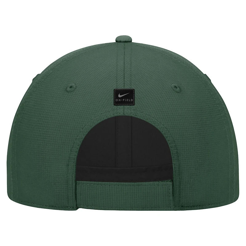 Casquette ajustable Nike verte Baylor Bears 2025 On-Field Club Performance pour homme