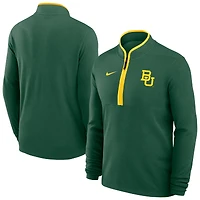 Men's Nike Green Baylor Bears Basketball Victory Dri-FIT Half-Zip Pullover