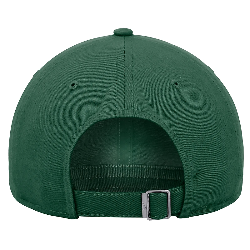 Casquette ajustable Nike Baylor Bears Club verte pour homme