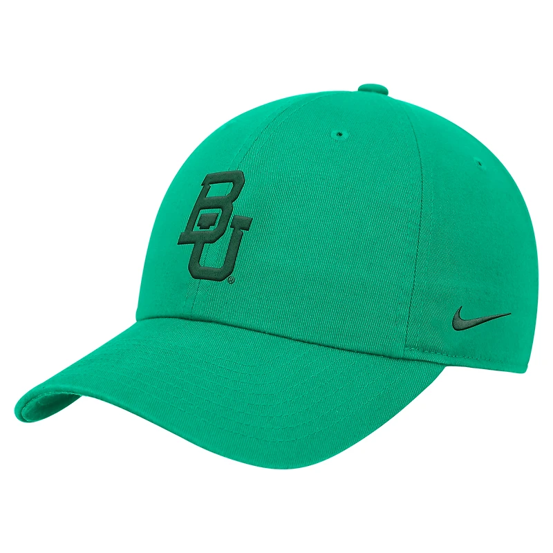 Men's Nike Green Baylor Bears Club Adjustable Hat