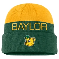 Men's Nike Green Baylor Bears Terra Cuffed Knit Hat