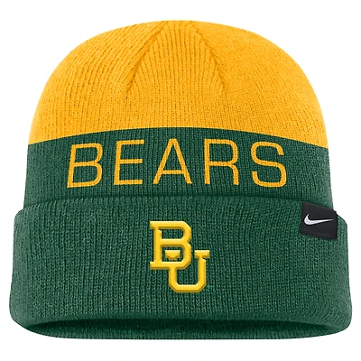 Men's Nike Green Baylor Bears Terra Cuffed Knit Hat
