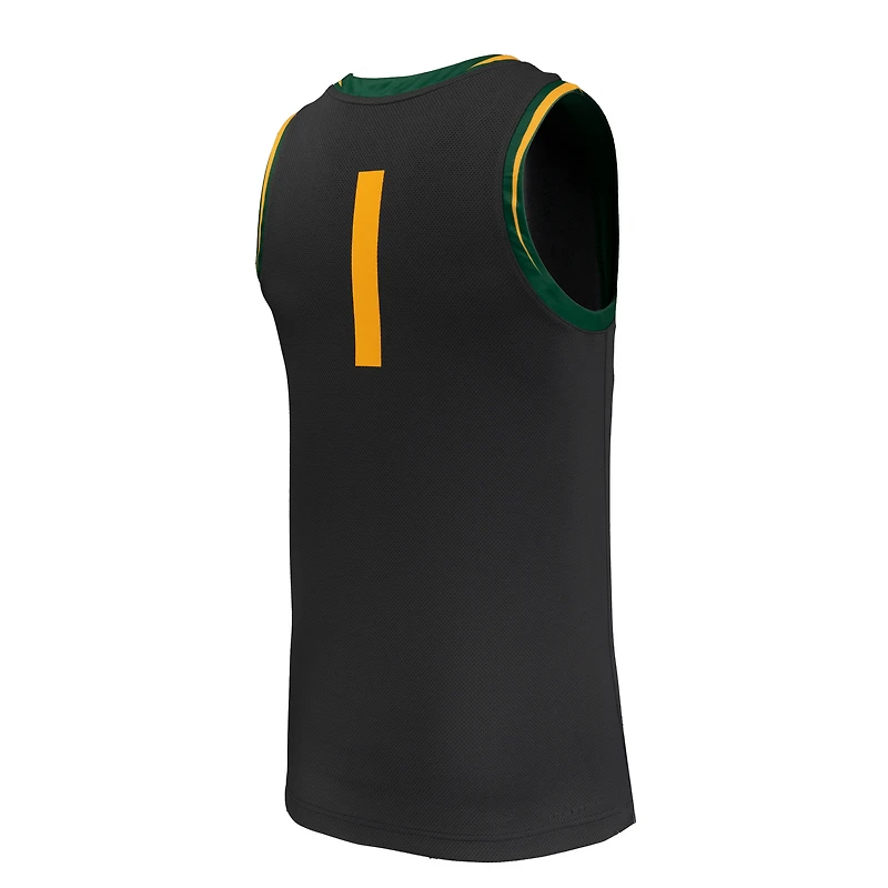 Maillot de basket-ball réplique Nike #1 noir Baylor Bears pour homme