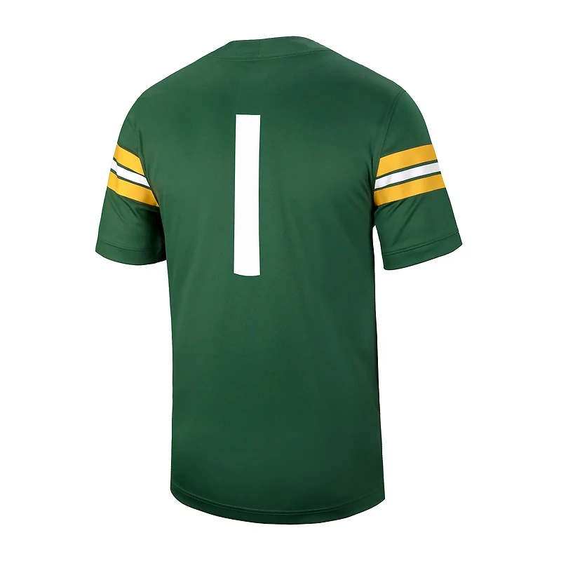 Maillot de football Nike #1 vert Baylor Bears Untouchable pour homme