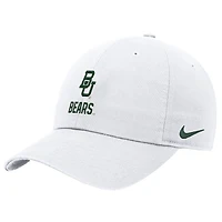 Men's Nike White Baylor Bears 2025 On-Field Club Adjustable Hat