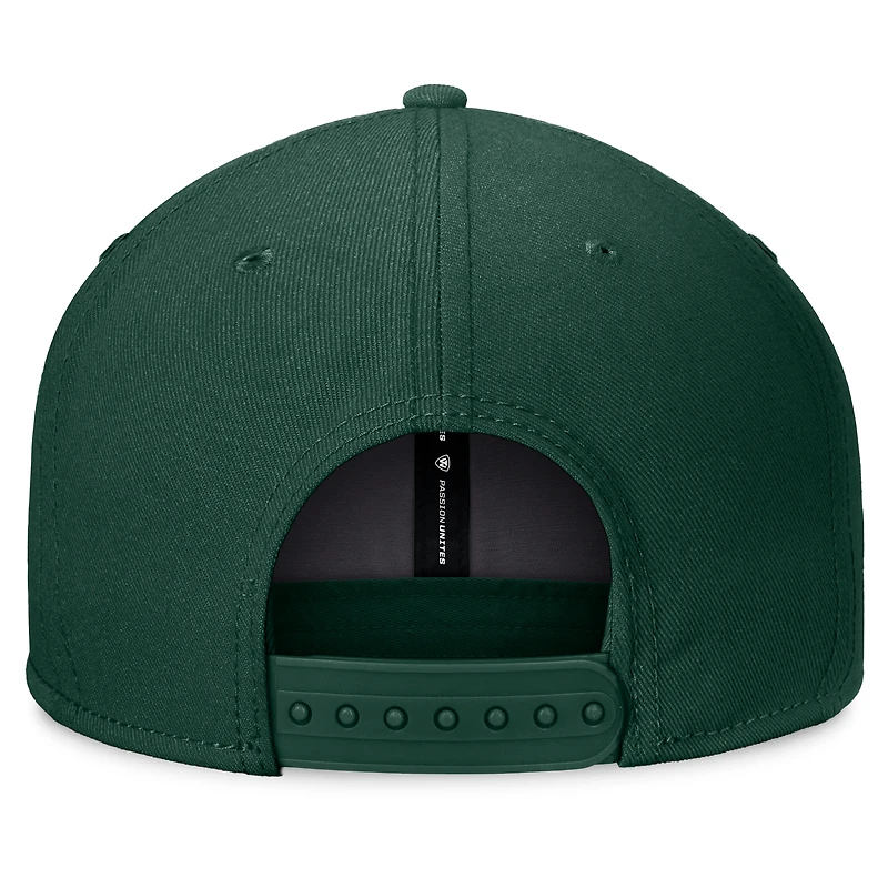 Men's Top of the World Green Baylor Bears Fundamental Snapback Hat
