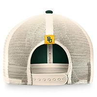 Men's Top of the World Green Baylor Bears Refined Trucker Adjustable Hat