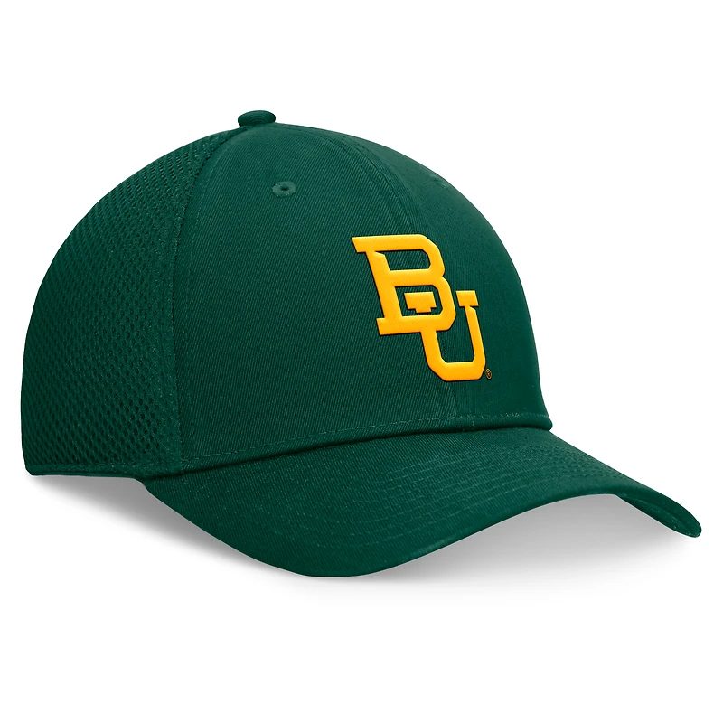 Casquette Spacer Flex verte Baylor Bears Top of the World pour hommes
