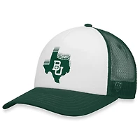 Casquette Snapback Tone Down Trucker Bears Top of the World blanche/verte pour homme