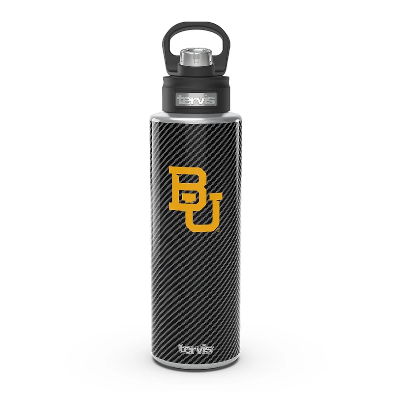 Tervis Baylor porte 40oz. Bouteille d'eau à large goulot en fibre de carbone