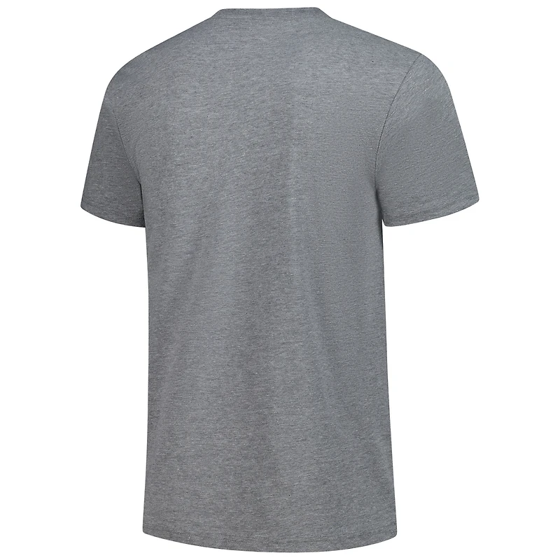 Unisex Charlie Hustle Heather Gray Baylor Bears Bear Country Tri-Blend T-Shirt
