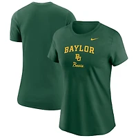 T-shirt Nike vert Baylor Bears pour femmes