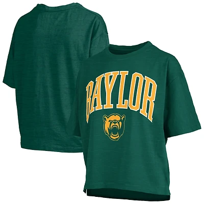 T-shirt vert Pressbox pour femme des Baylor Bears Nelson