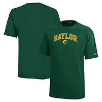 T-shirt vert champion des jeunes Baylor Bears Arch Over Logo