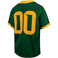 Maillot de jeu réplique intouchable Nike #0 vert des Baylor Bears pour jeunes