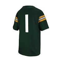 Maillot de football Nike #1 pour jeunes, vert forêt, Baylor Bears Untouchable