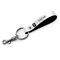  BC Lions Personalized Leather Loop Keychain